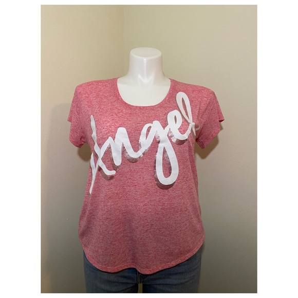 angel shirt pink